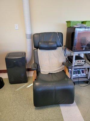 Stimulation chair