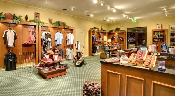 The Pro Shop, Open from 6:30 a.m. to 7 p.m. daily.