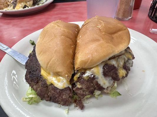 Sausage Cheeseburger