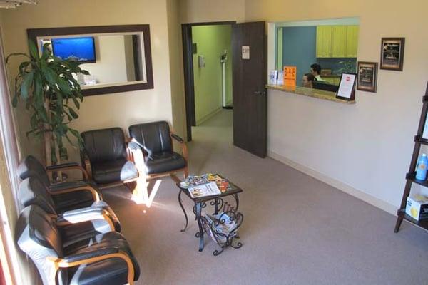 Patient waiting area