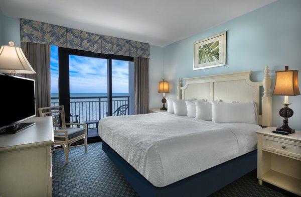 Ocean view bedroom