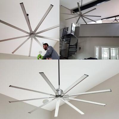 oversized ceiling fan