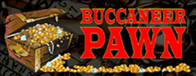 Buccaneer Pawn Guns & Gold logo