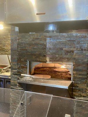 The brick oven