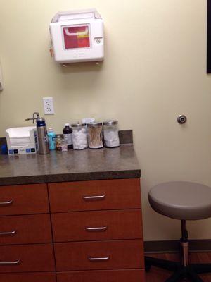 Nice doctors office room!