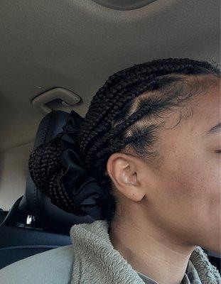 Small knotless braids