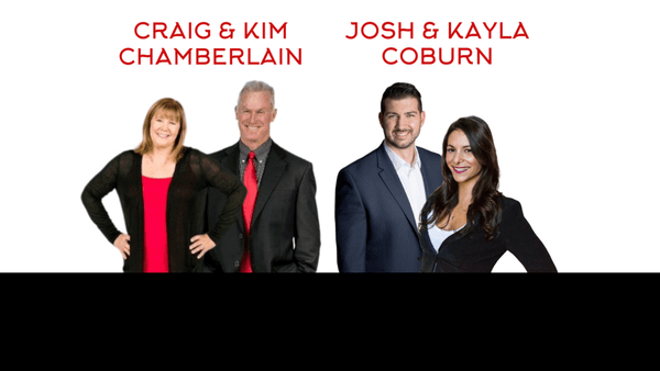 Craig & Kim and Josh & Kayla, the Chamberlain Real Estate Sales Team