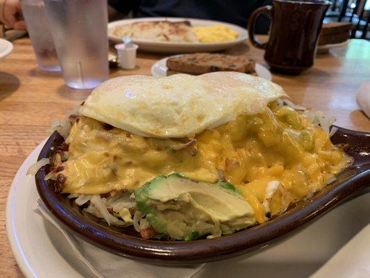 Avocado skillet