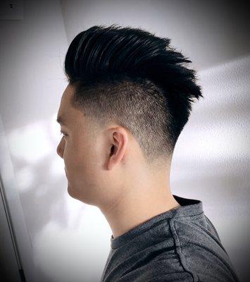 Fresh taper fade from Rome