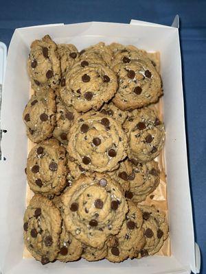 Our signature salted chocolate chip cookies