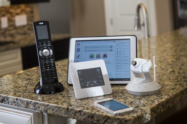 Control home security, lighting, entertainment, and more with Smart home automation systems