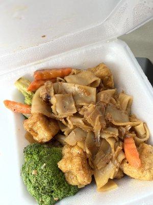 Pad See Ew with Tofu Lunch Portion