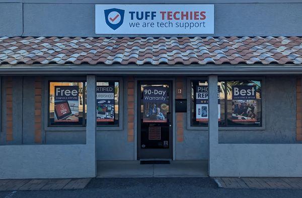 Tuff Techies shop location in Prescott Valley, AZ.