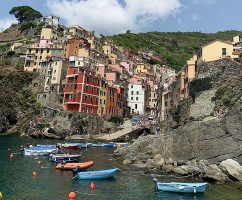 Riomaggiore in Cinque Terre, Italy