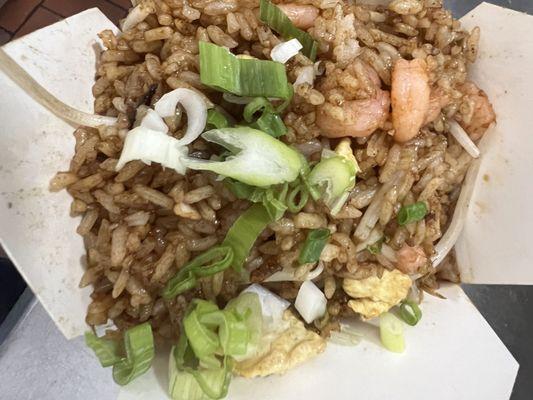 Shrimp fried rice