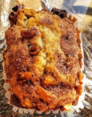 Cinnamon Chocolate Walnut Coffee Cake at Tunnel City Coffee Williamstown