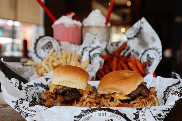 Shakes, Fries and sliders