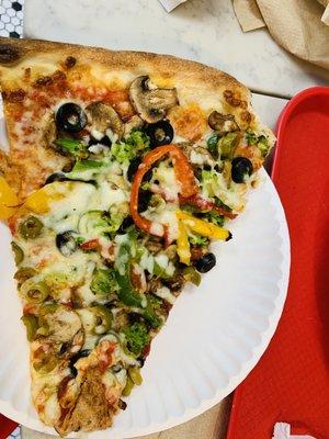 Vegetable Slice Pizza