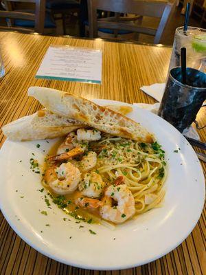 Old Bay Shrimp Scampi