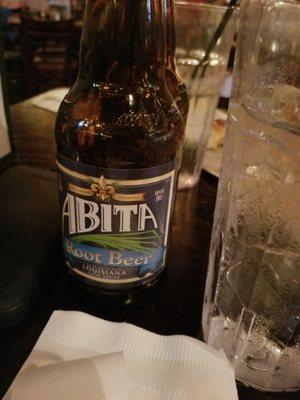 When you can't drink and don't want just a regular soda this root beer was very good. Only issue was that it is $5 a bottle.