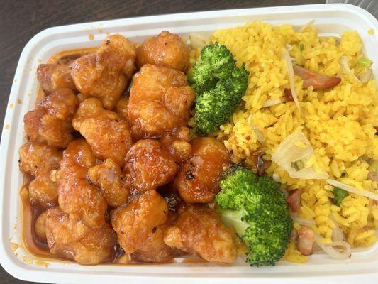 C16. General Tso's Chicken Combo