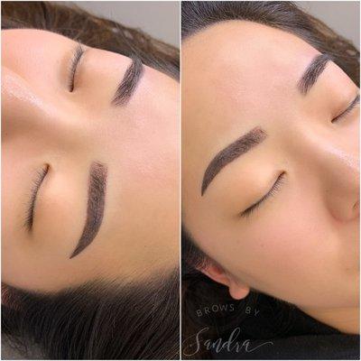 Ombré Powder Brows