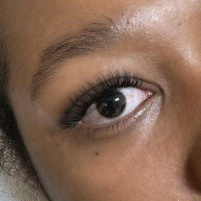 Volume lash extensions