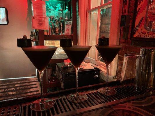 Espresso martinis