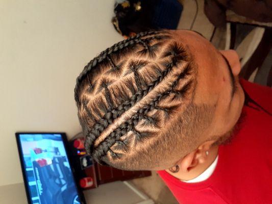 Men's braid style