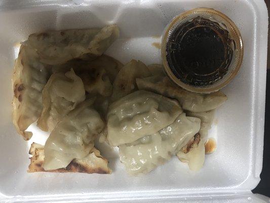 Steamed dumplings