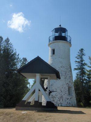 Old Lighthouse and Bell