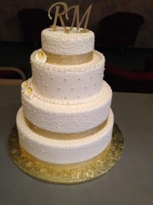 Fabulous Wedding Cakes made to order by our Pastry Chef Karen