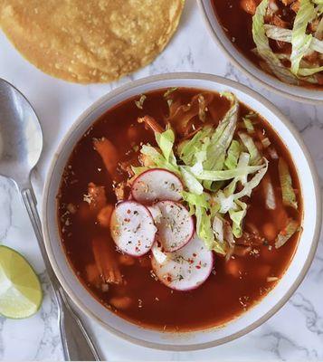 Our well known pozole.