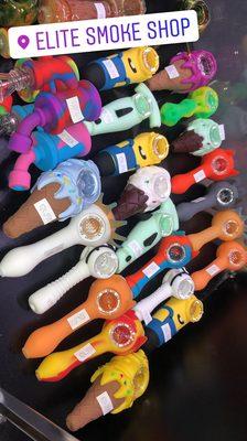 Silicone pipes