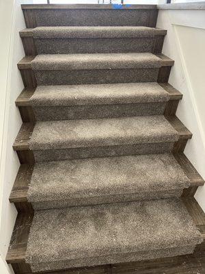 Carpet for the stairs.