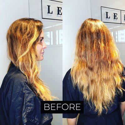 Before Balayage and blow out by Kim Nguyen