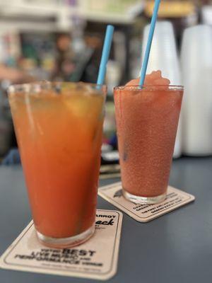 Rum Runners: On the rocks or blended