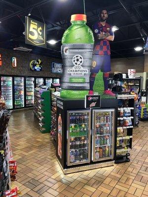 Your one stop destination for PepsiCo products.  Stop in today and refresh your fuel!