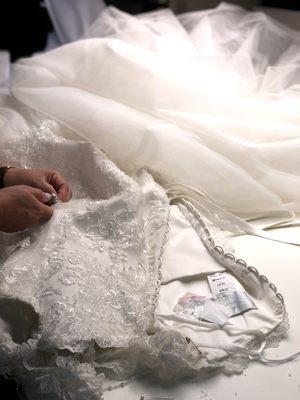 We are all about tailoring your dress to perfection.. wedding dresses are our expertise!!