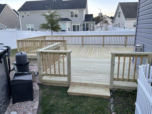 Custom Back Deck