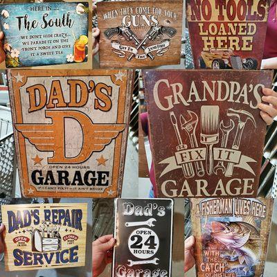 Metal signs for sale