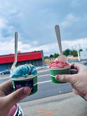 Superman and Strawberry Ice Cream