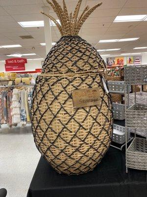 Really big pineapple for storage