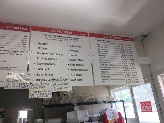 Right side menu