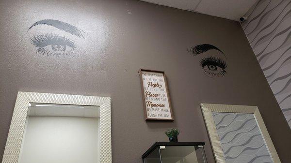 My trusted place for my eyebrow threading. Her hands are light, which I like and she makes my eyebrows look good.