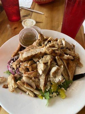 Greek Salad with Chicken