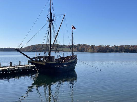 Replica of a trade ship