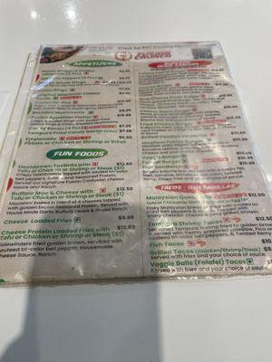 Menu 5/5