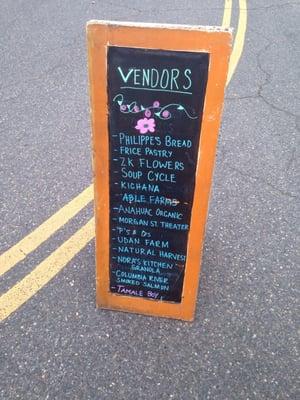 Vendors 10/10/15