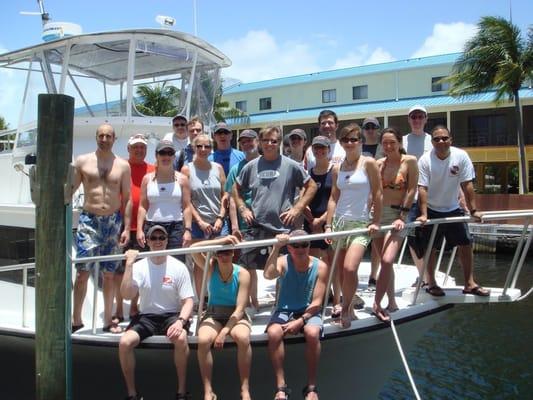 Celebrity dive with photographer Steven Frink, Key Largo, FL